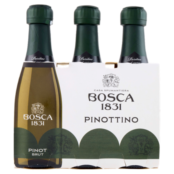 Bosca Pinottino Pinot Vino Spumante Brut 3 x 20 cl
