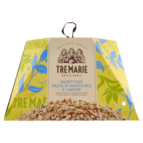 Tre Marie Panettone Pasta di Mandorle e Limone 850 g