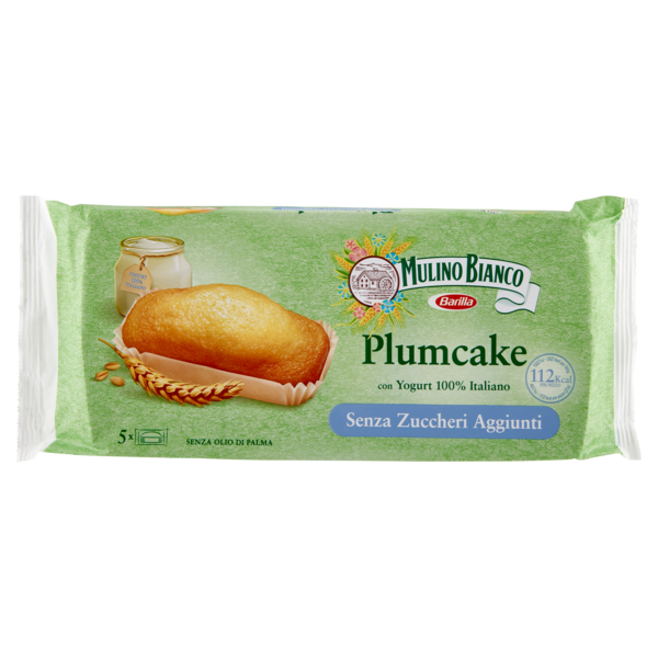 Mulino Bianco Plumcake Senza Zuccheri Aggiunti 155 g