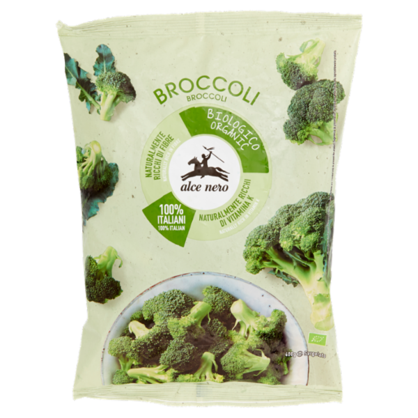 alce nero Broccoli Surgelati 400 g