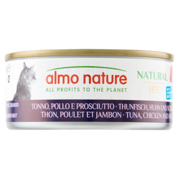 almo nature HFC Natural Tonno, Pollo e Prosciutto 150 g