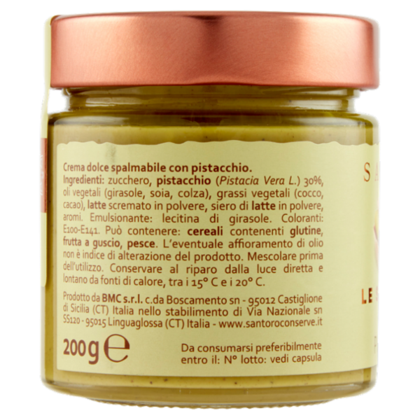 Santoro le Spalmabili crema di Pistacchio 200 g