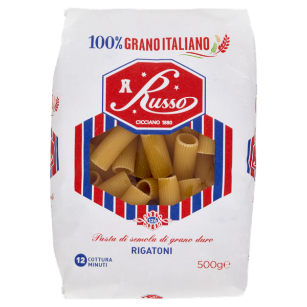 Russo Rigatoni 126 500 g