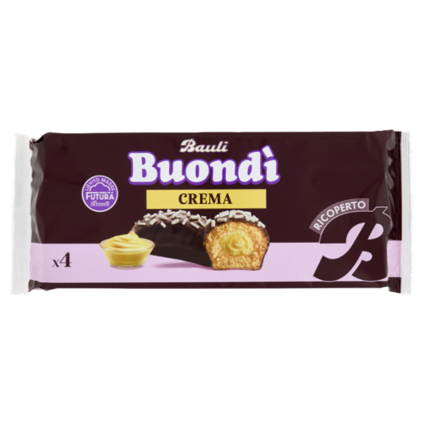 Bauli Buondì Crema Ricoperto 4 x 46 g