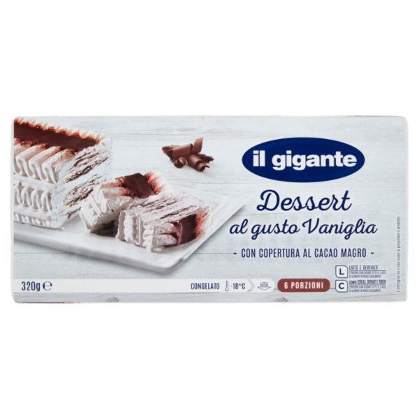 IL GIGANTE Dessert al gusto Vaniglia 320 g