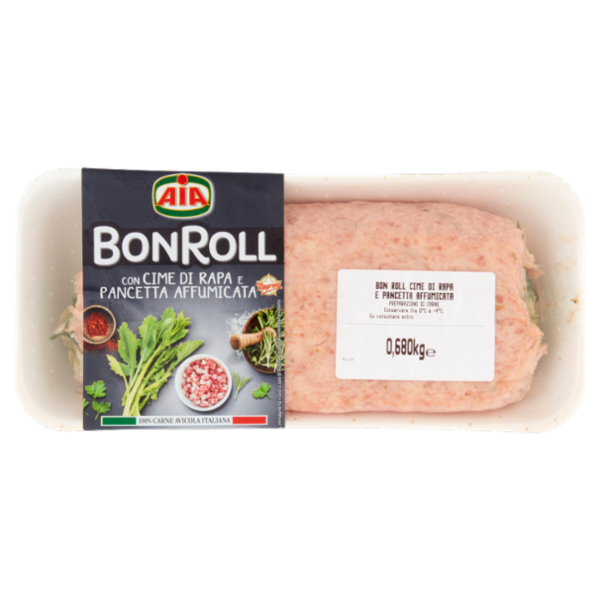 Aia BonRoll con Cime di Rapa e Pancetta Affumicata 0,680 kg