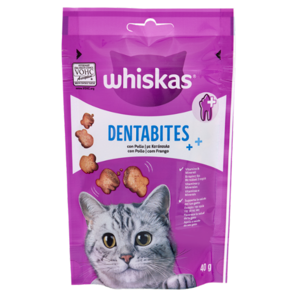 Whiskas Snack Gatto Dentabites 40 g