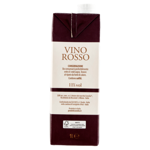 Consilia Vino Rosso Italiano 1 L