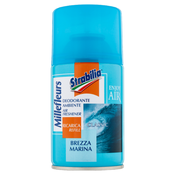 Strabilia Millefleurs Deodorante Ambiente Brezza Marina Ricarica 250 ml
