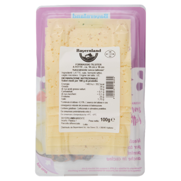 Bayernland tilsiter Formaggio a Fette 100 g