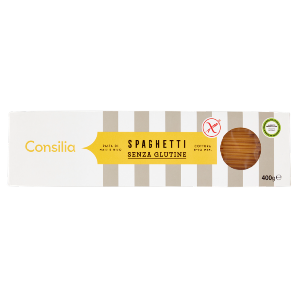 Consilia Pasta di Mais e Riso Spaghetti Senza Glutine 400 g