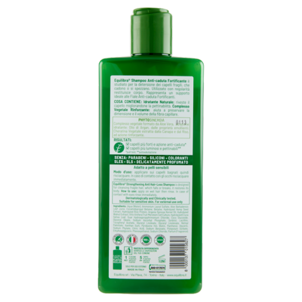 equilibra Tricologica Shampoo Anti-Caduta Fortificante 300 ml