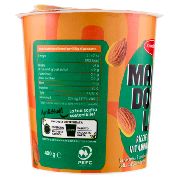 Ciavolino Mandorle 400 g