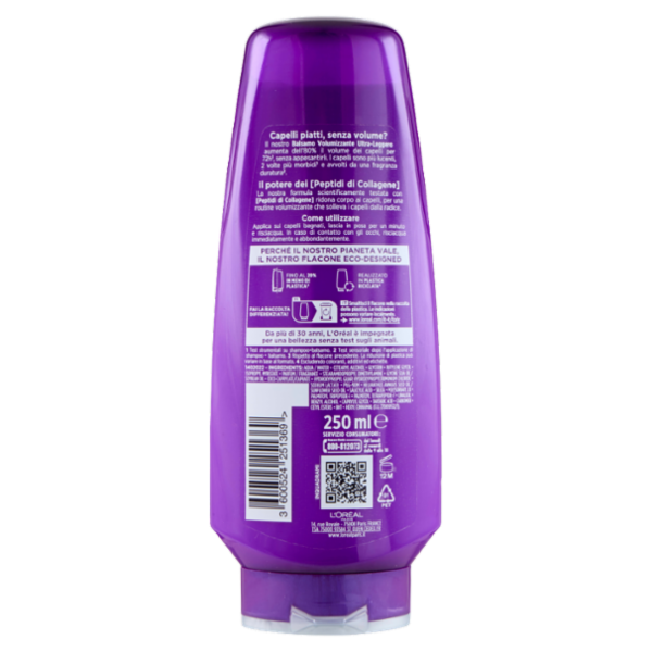 Elvive Collagen Lifter Balsamo Volumizzante Ultra-Leggero 250 ml