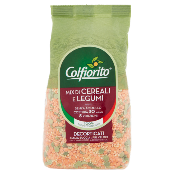 Colfiorito Mix di Cereali e Legumi Decorticati 400 g