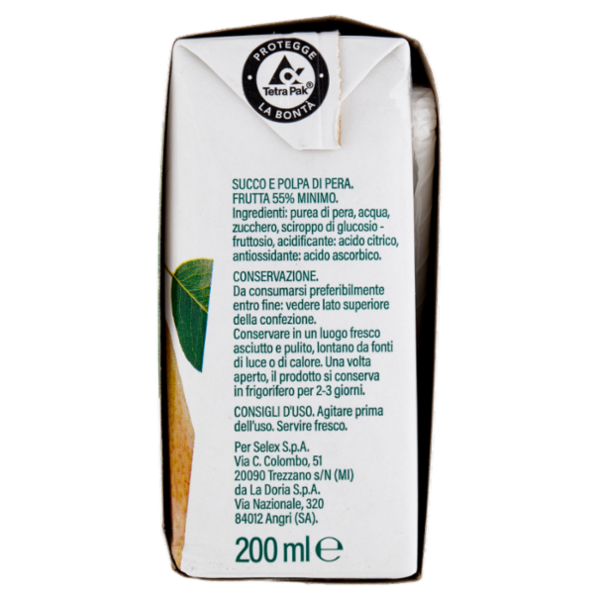 Selex Succo e Polpa di Pera 3x200 ml