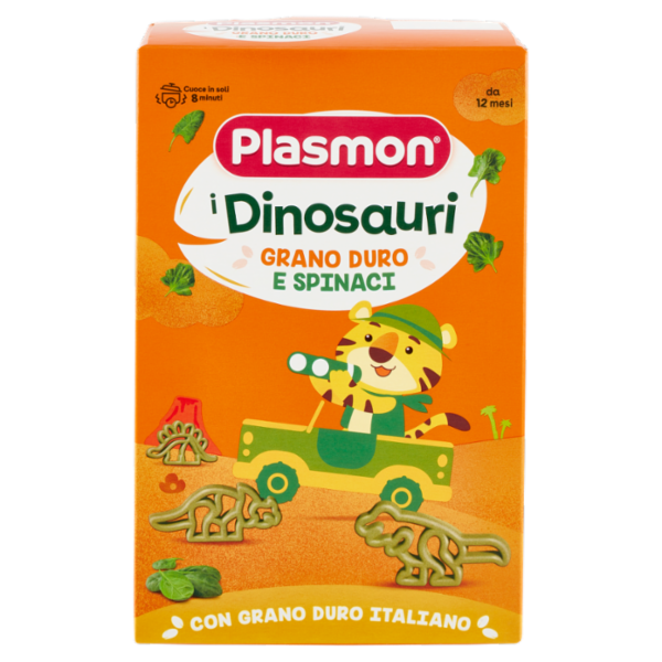 Plasmon i Dinosauri Grano Duro e Spinaci 250 g