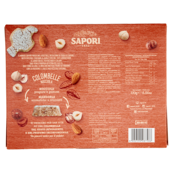 Sapori Colombelle Nocciola 170 g