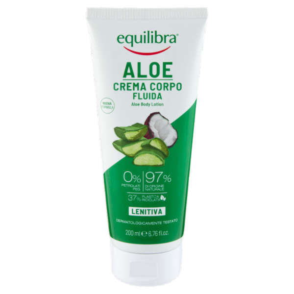 equilibra Aloe Crema Corpo Fluida Lenitiva 200 ml
