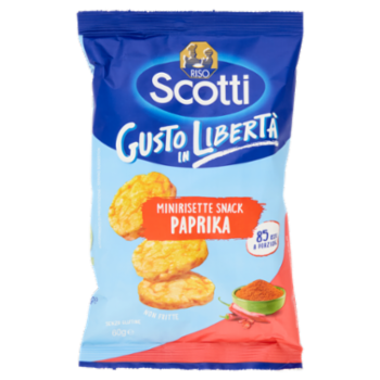 Riso Scotti Minirisette Snack Paprika 60 g