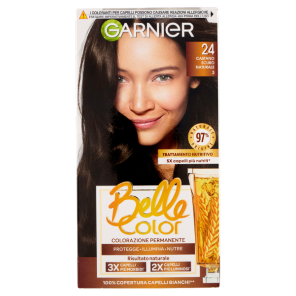 Garnier Belle Color Colorazione Permanente 24 Castano Scuro Naturale 3