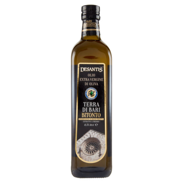 Desantis Olio Extra Vergine di Oliva Terra di Bari Bitonto DOP 0,75 l