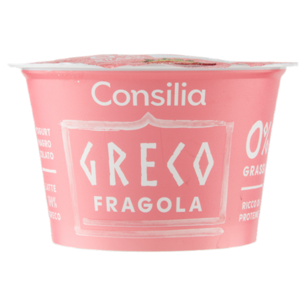 Consilia Yogurt Greco Magro Fragola 150 g