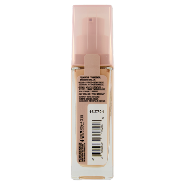 Maybelline New York Lifter Plump & Glow Fondotinta 114 30 ml