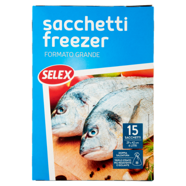 Selex Sacchi Gelo Grandi Cm 29X42 15 pezzi