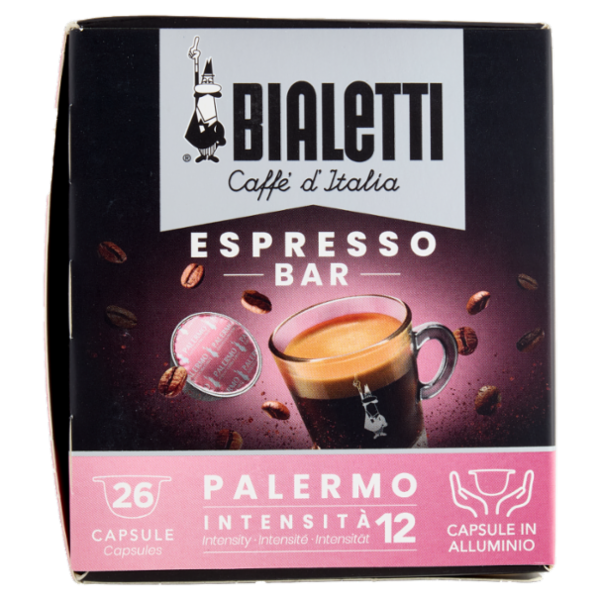 Bialetti Caffè d'Italia Espresso Bar Palermo 26 Capsule 26 x 7 g