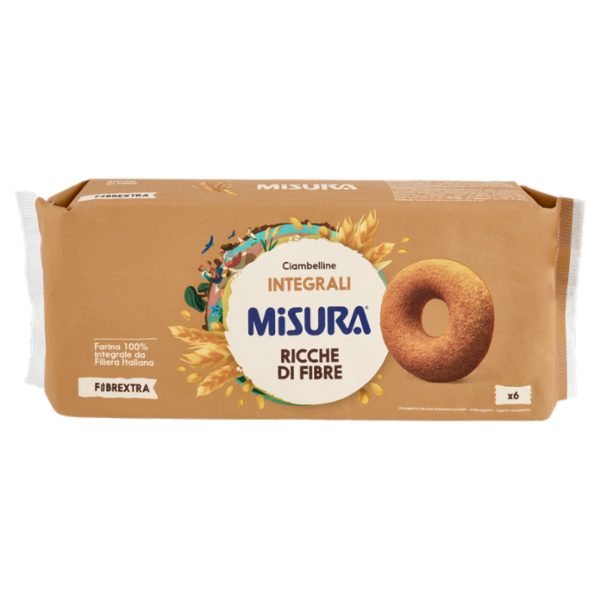 Misura Fibrextra 6 Ciambelline Integrali 230 g