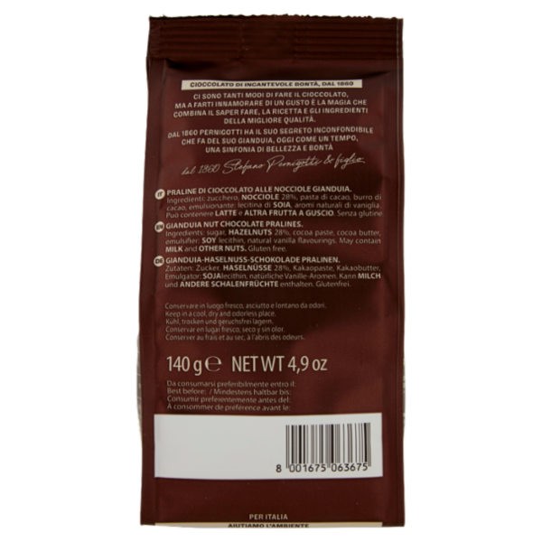 Pernigotti Gianduiotto Nero 140 g