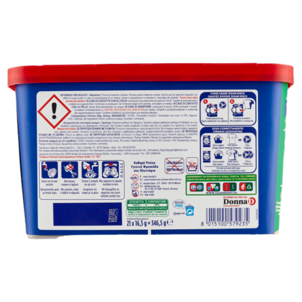 DIXAN Discs Lavanda 21pz (346,5g)