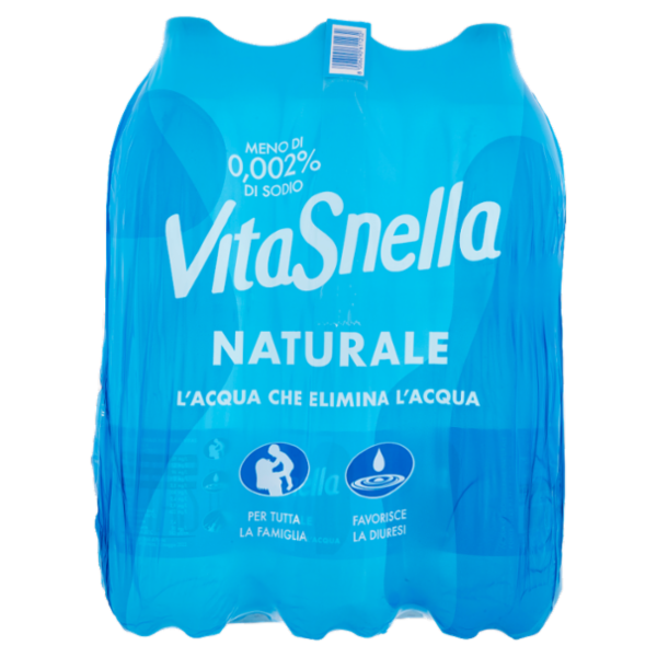 Vitasnella Naturale 6 x 1,5 L