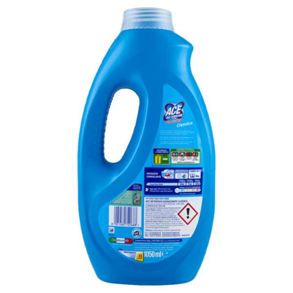 Ace Detersivo Igienizzante Classico 21 Lavaggi 1050 ml