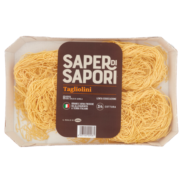 Selex Saper di Sapori Pasta all'Uovo Tagliolini 250 g