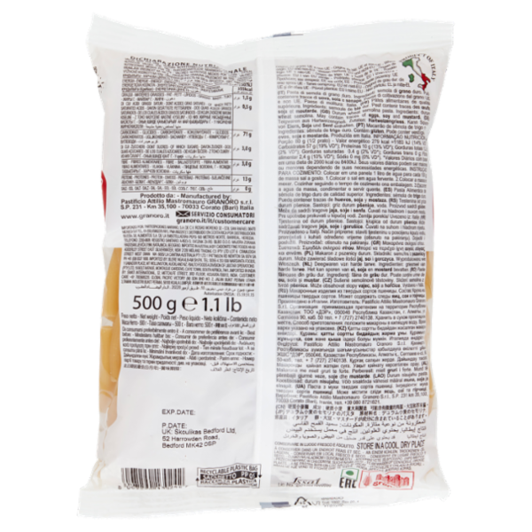 granoro i Classici N. 24 Sedanini 500 g