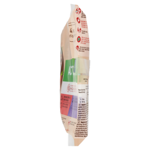 PURINA ONE Mini/Small Active Manzo e Anatra in Salsa 4 x 85 g