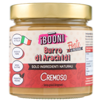 IBooni Burro Di Arachidi Cremoso 350 g