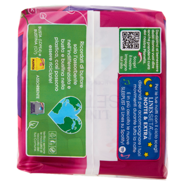 Lines Seta ultra Lady con ali 14 pz