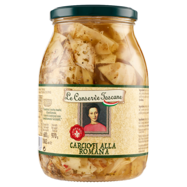 Le Conserve Toscane Carciofi alla Romana 970 g