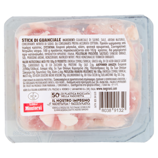 Negroni Guanciale in Stick 100 g