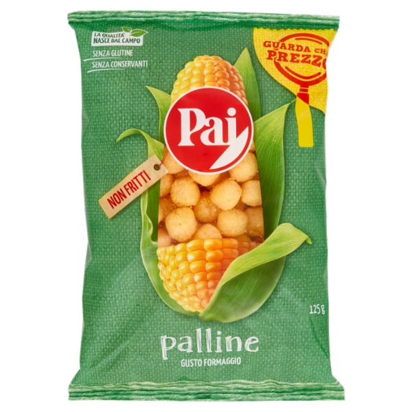 Pai palline Gusto Formaggio 125 g