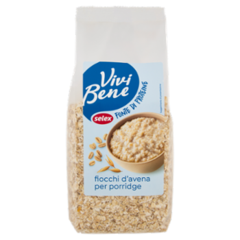 Selex Vivi Bene Fiocchi D'Avena Per Porridge 300 g