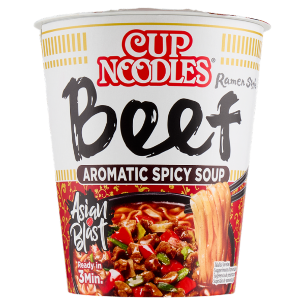 Nissin Cup Noodles Beef Ramen Style 64 g
