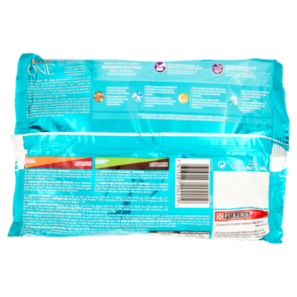 PURINA ONE Single Serve - Appetito Difficile - Pollo e Manzo/ Tacchino e Anatra - 4x85g