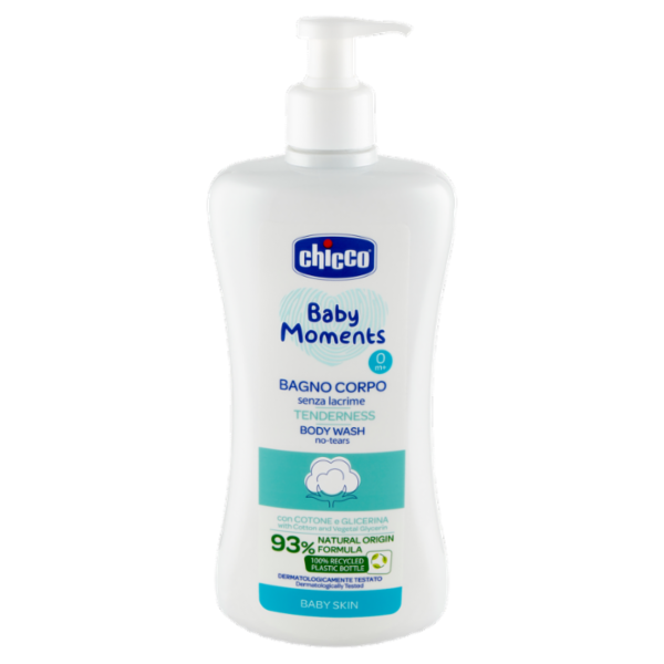 chicco Baby Moments Bagno Corpo Tenderness 0m+ 500 mL