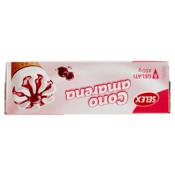 Selex 6 Coni di Gelato Amarena 450 g