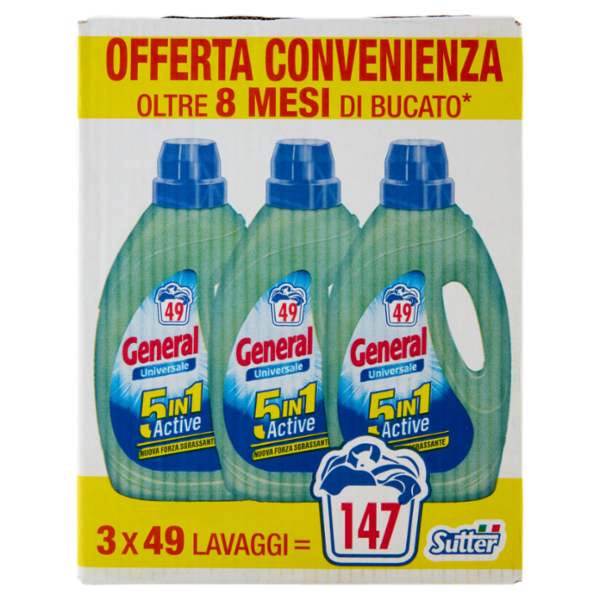General Universale 5in1 Active 3 x 1,98 l