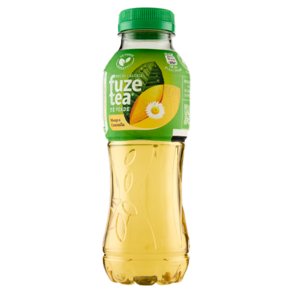 FUZE TEA al Tè Verde, Tè verde Mango e Camomilla PET 400 ml